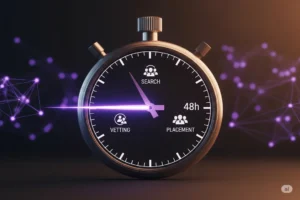 Recrutamento em 48 Horas: O Método HunterHunter para Encontrar Talentos C-Level na Velocidade do Mercado