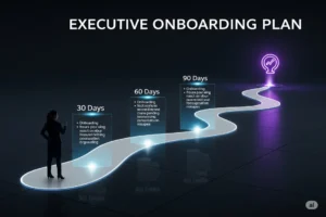 Onboarding de Executivos: Os 90 Dias Críticos que Definem o Sucesso de uma Contratação C-Level
